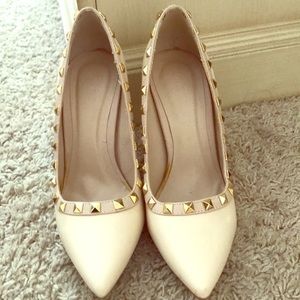 Lulus studded pumps. Worn only a few times!